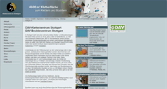 Desktop Screenshot of kletterzentrum-stuttgart.de